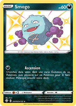 Smogo — carte Pokémon Destinées Radieuses