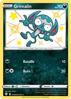 Grimalin — carte Pokémon Destinées Radieuses