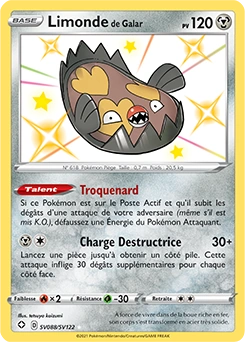 Limonde de Galar — carte Pokémon Destinées Radieuses