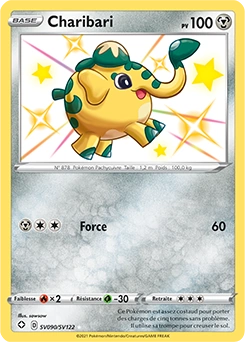 Charibari — carte Pokémon Destinées Radieuses