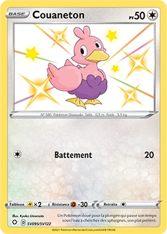 Couaneton — carte Pokémon Destinées Radieuses