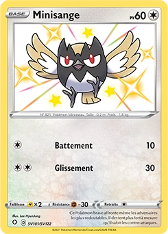 Minisange — carte Pokémon Destinées Radieuses
