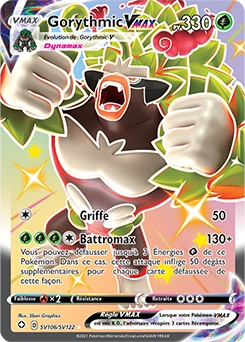 Gorythmic VMAX — carte Pokémon Destinées Radieuses