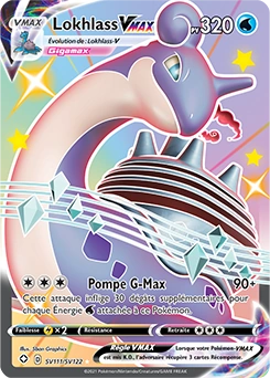 Lokhlass VMAX — carte Pokémon Destinées Radieuses