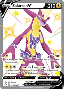 Salarsen V — carte Pokémon Destinées Radieuses