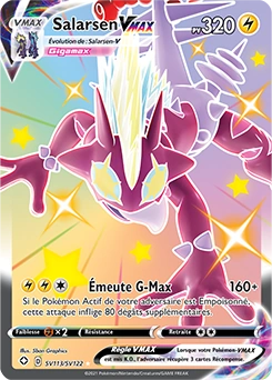 Salarsen VMAX — carte Pokémon Destinées Radieuses