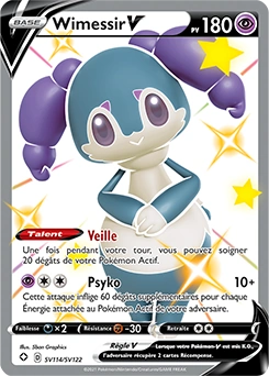 Wimessir V — carte Pokémon Destinées Radieuses