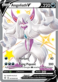 Angoliath V — carte Pokémon Destinées Radieuses