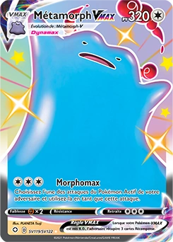 Métamorph VMAX — carte Pokémon Destinées Radieuses