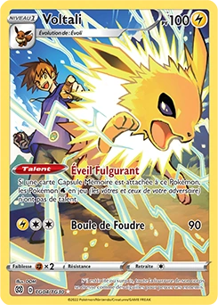 Voltali — carte Pokémon Stars Étincelantes