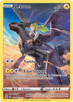 Zekrom — carte Pokémon Stars Étincelantes