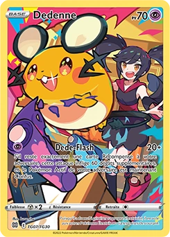 Dedenne — carte Pokémon Stars Étincelantes