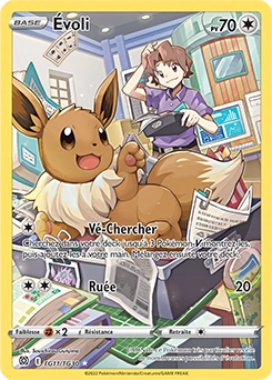 Évoli — carte Pokémon Stars Étincelantes