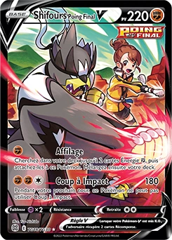 Shifours Poing Final V — carte Pokémon Stars Étincelantes
