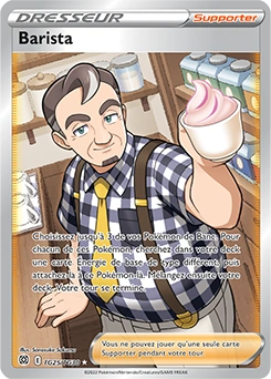 Barista — carte Pokémon Stars Étincelantes