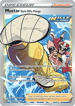 Mustar Style Mille Poings — carte Pokémon Stars Étincelantes