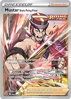 Mustar Style Poing Final — carte Pokémon Stars Étincelantes